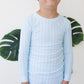 Oliver Ribbed 2-Piece Pajama Set
