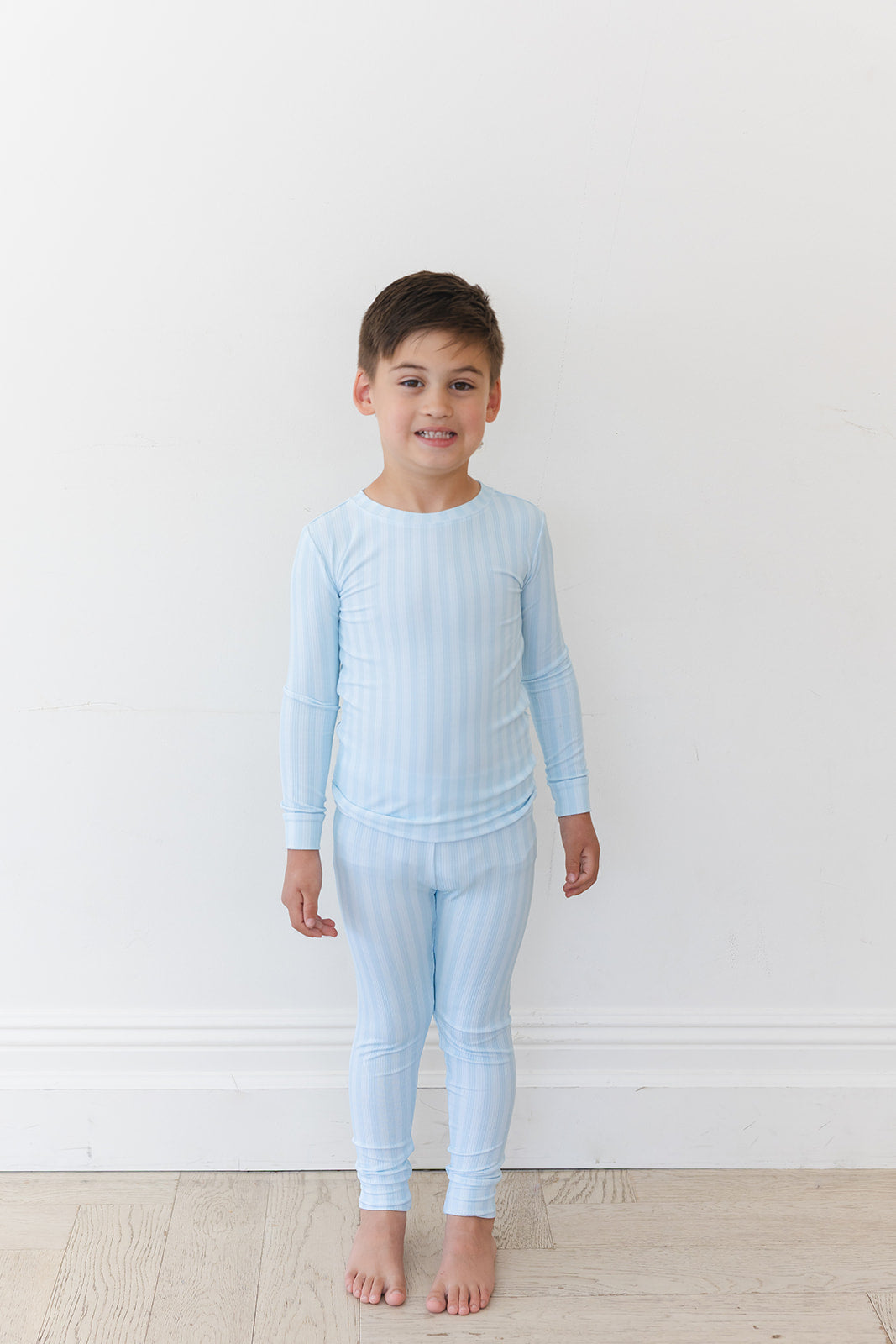 Oliver Ribbed 2-Piece Pajama Set