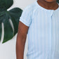 Oliver Ribbed Shortie Onesie