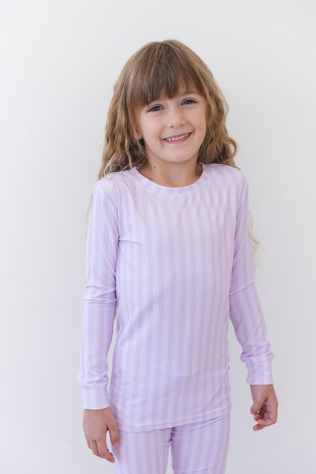 Amelia Ribbed 2-Piece Pajama Set