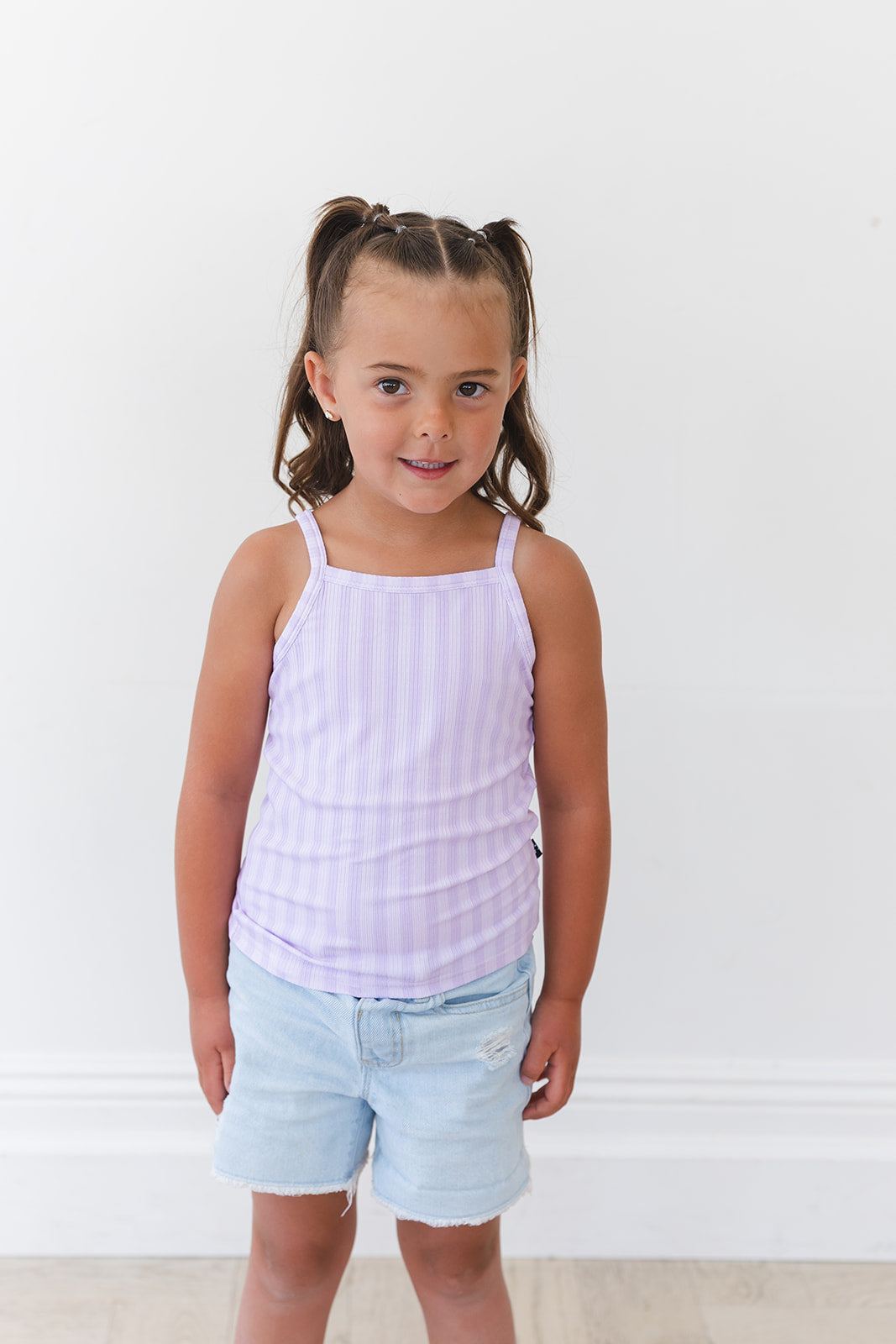 Amelia Ribbed Bamboo Tank