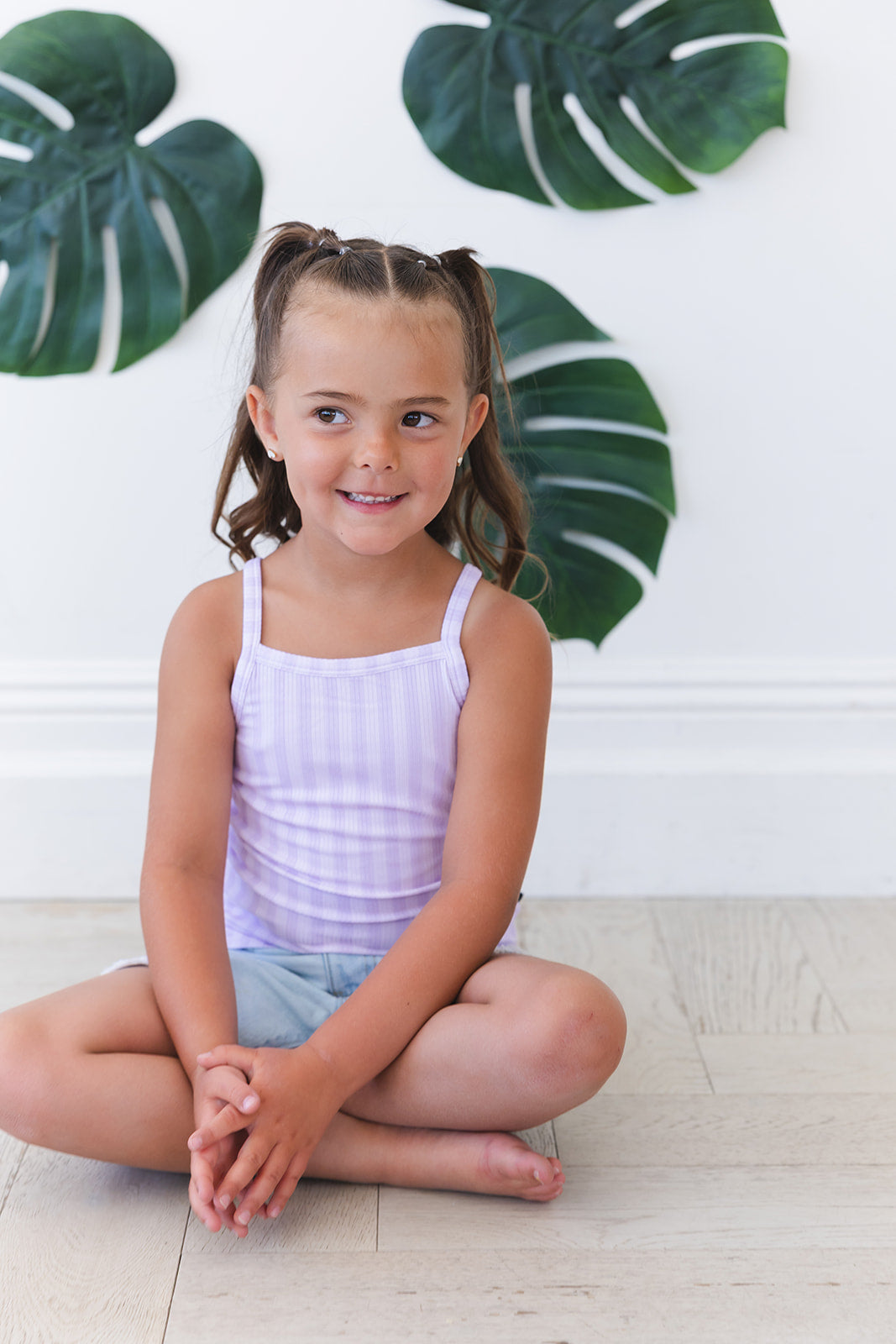 Amelia Ribbed Bamboo Tank
