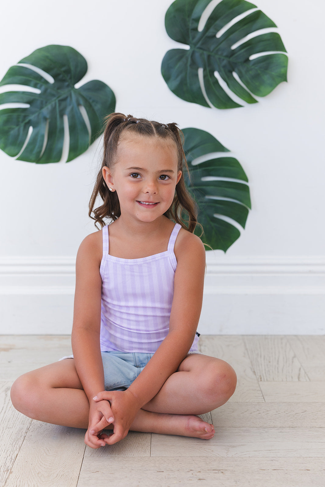 Amelia Ribbed Bamboo Tank
