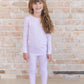 Amelia Ribbed 2-Piece Pajama Set