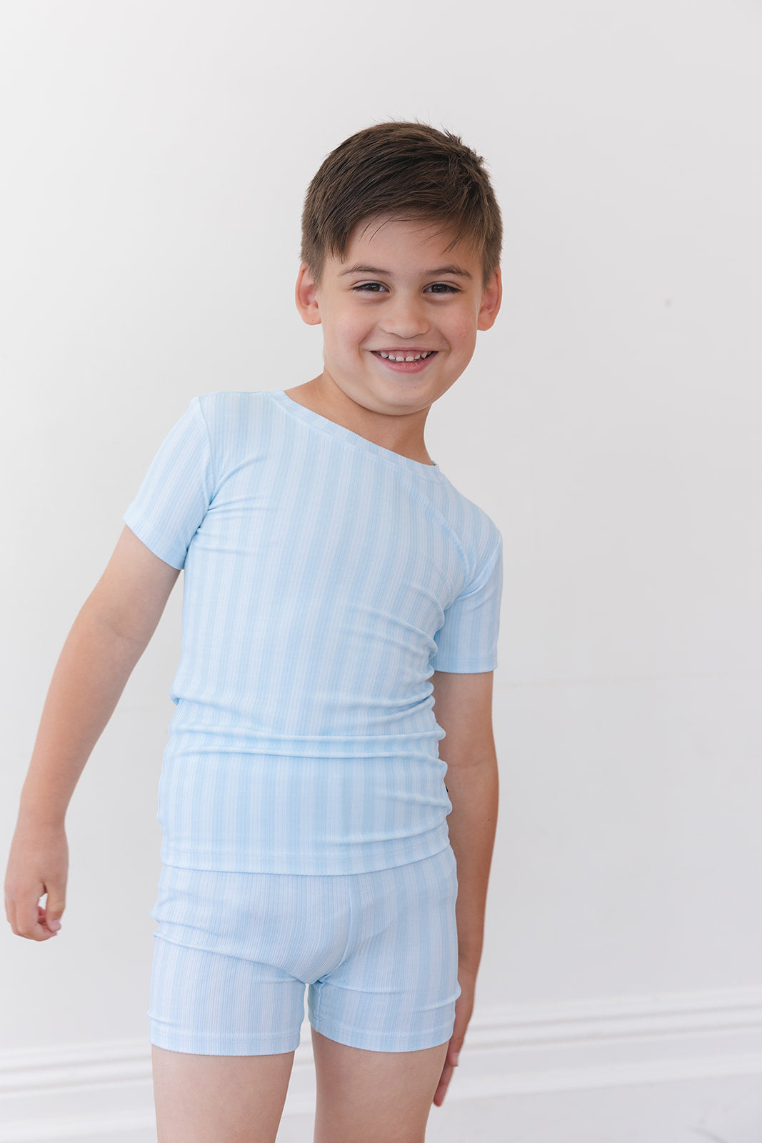 Oliver Ribbed Biker Short Set