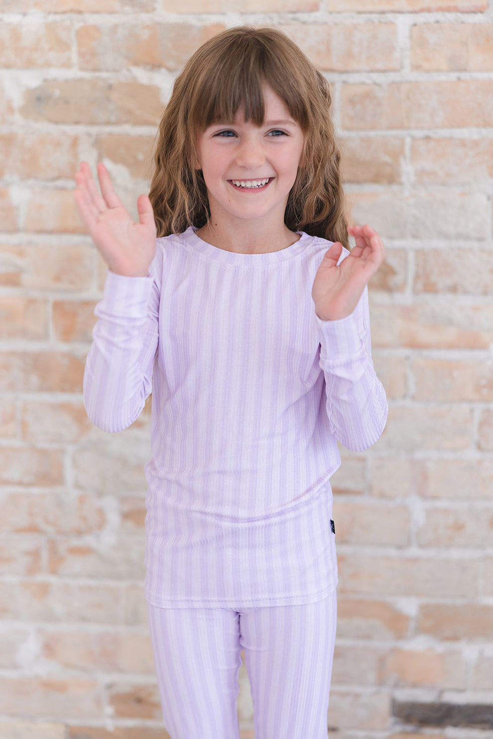 Amelia Ribbed 2-Piece Pajama Set