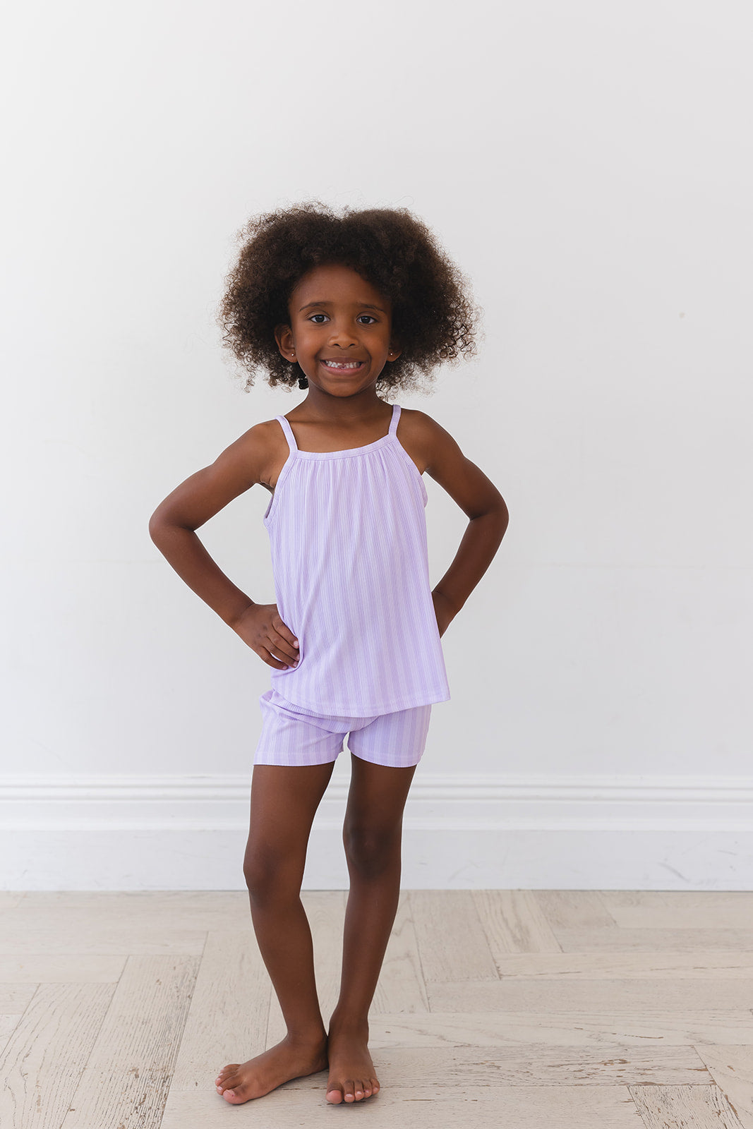 Amelia Ribbed Tank Short Set