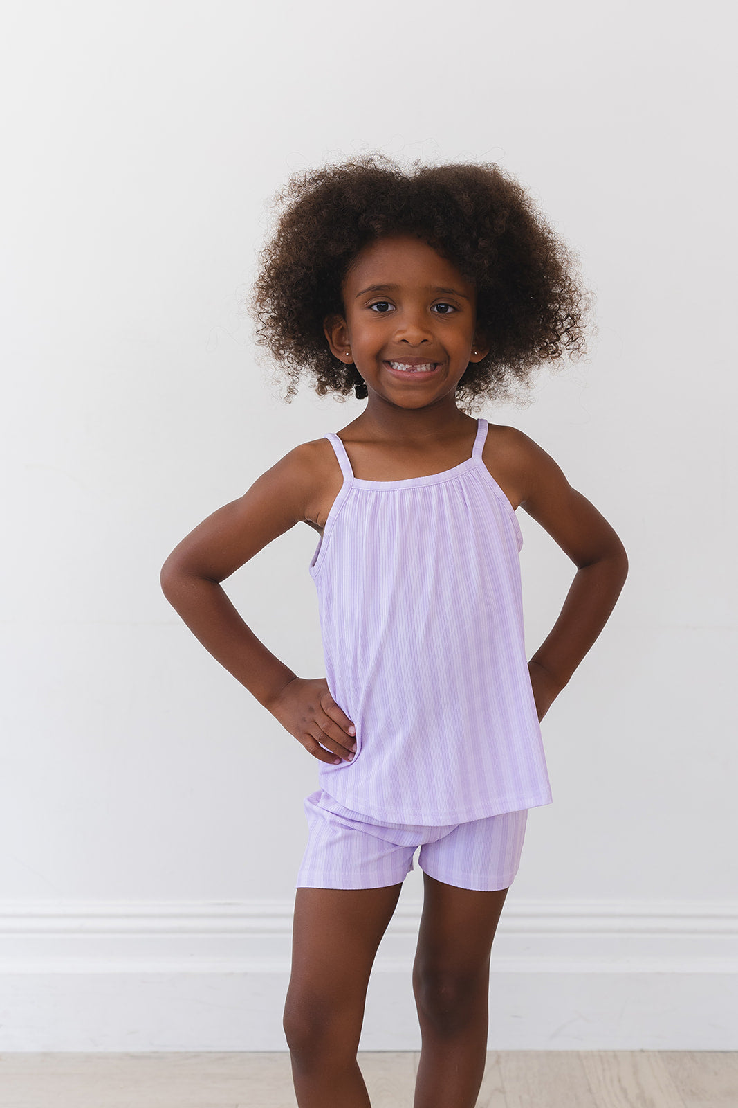 Amelia Ribbed Tank Short Set