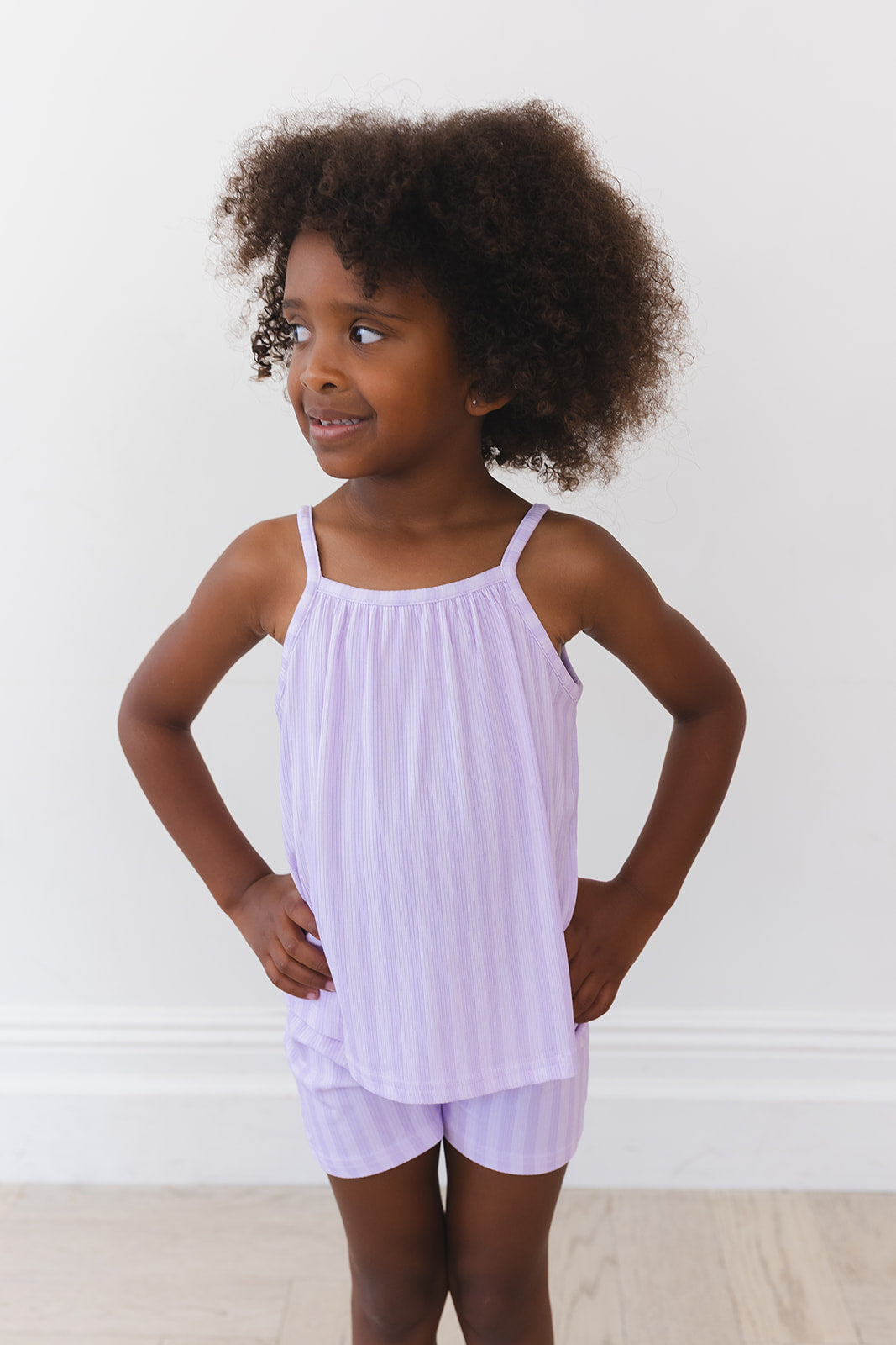 Amelia Ribbed Tank Short Set