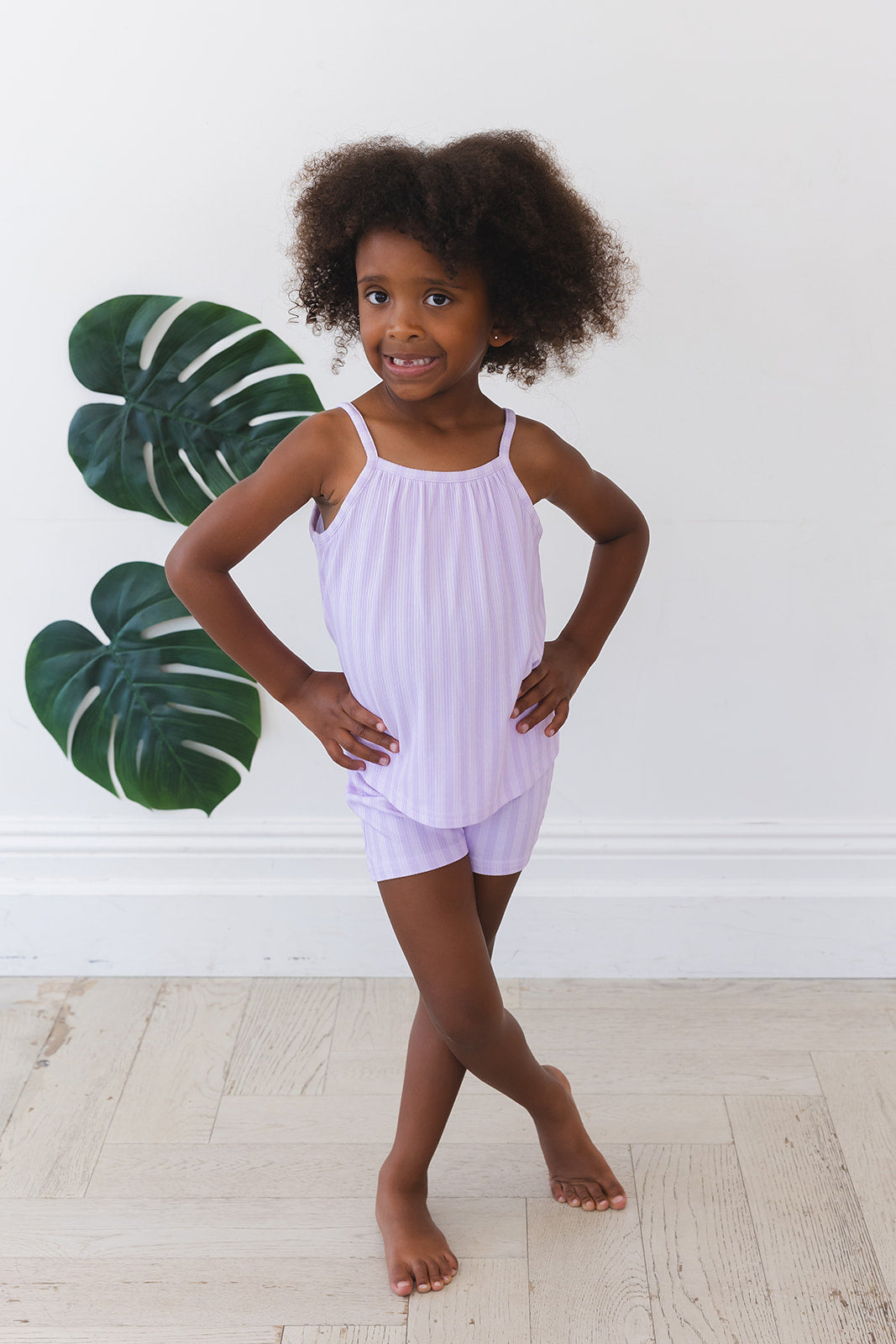 Amelia Ribbed Tank Short Set