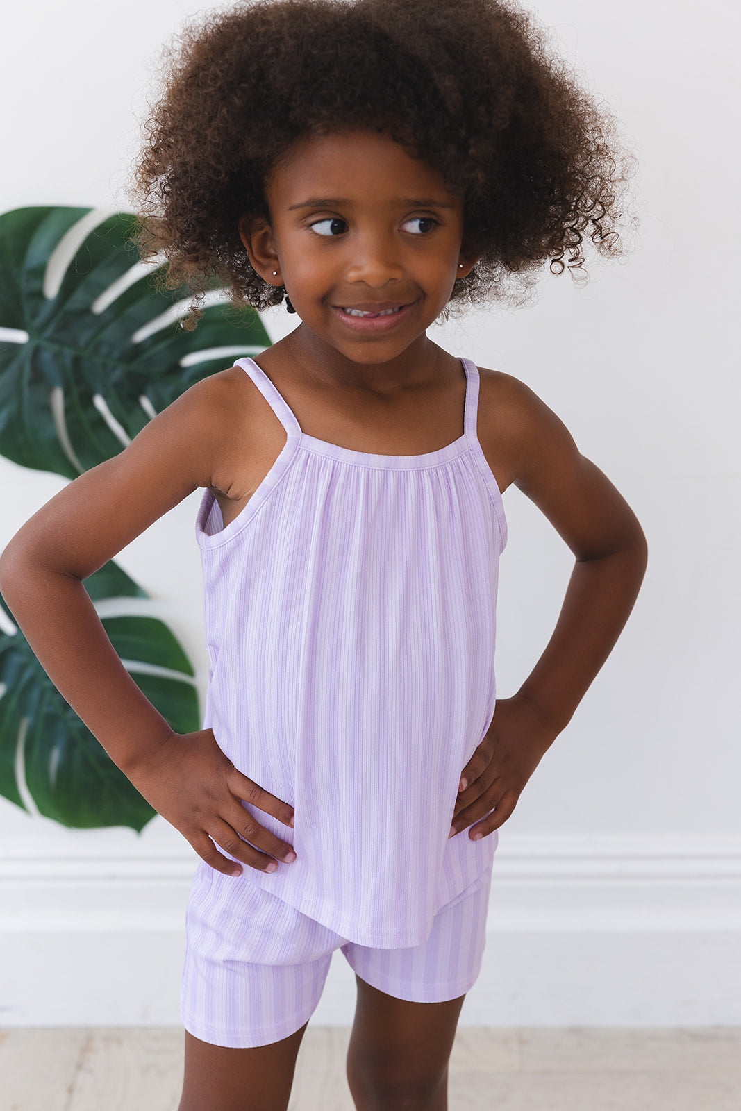 Amelia Ribbed Tank Short Set