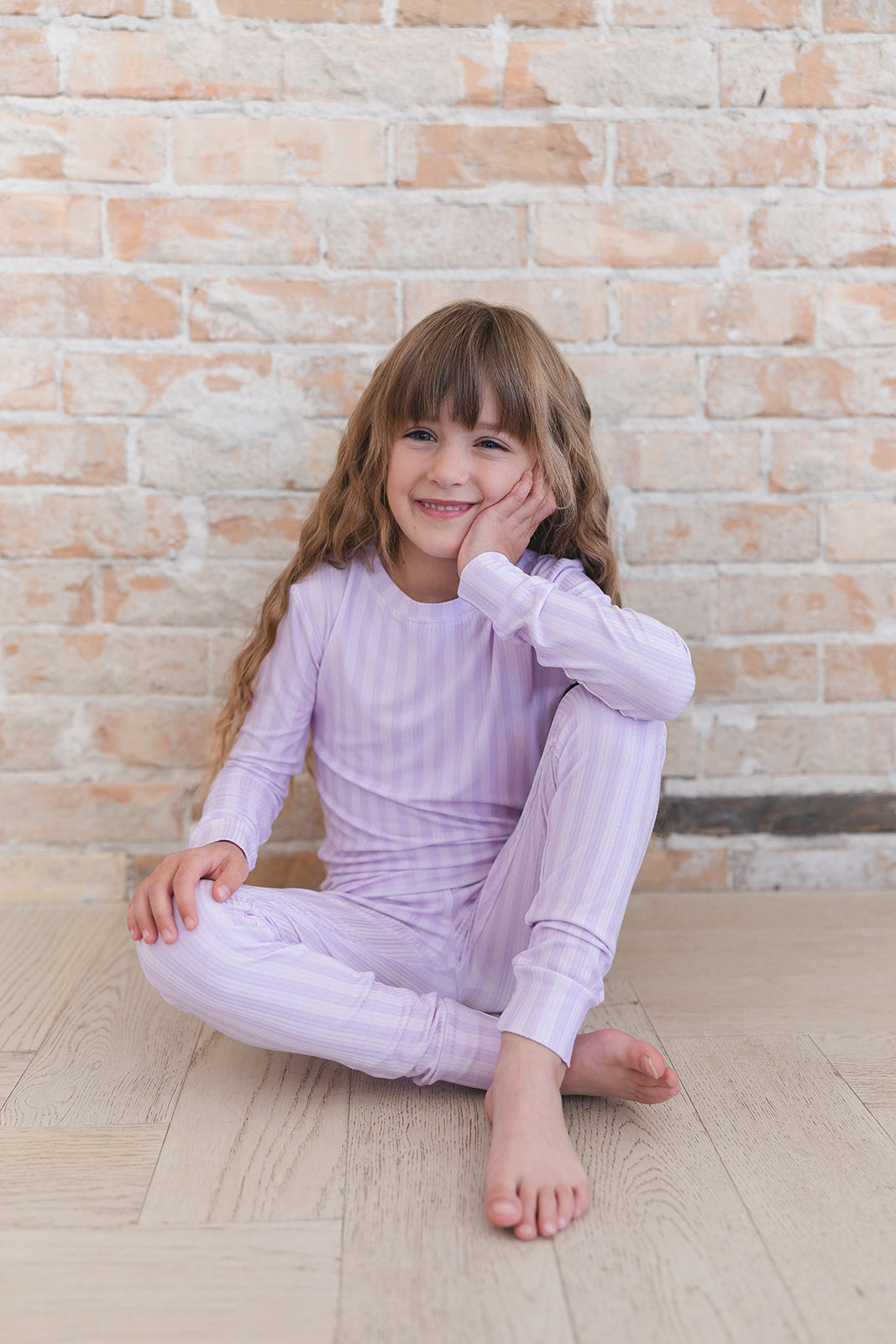 Amelia Ribbed 2-Piece Pajama Set