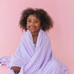 Amelia Ribbed Plush Blanket