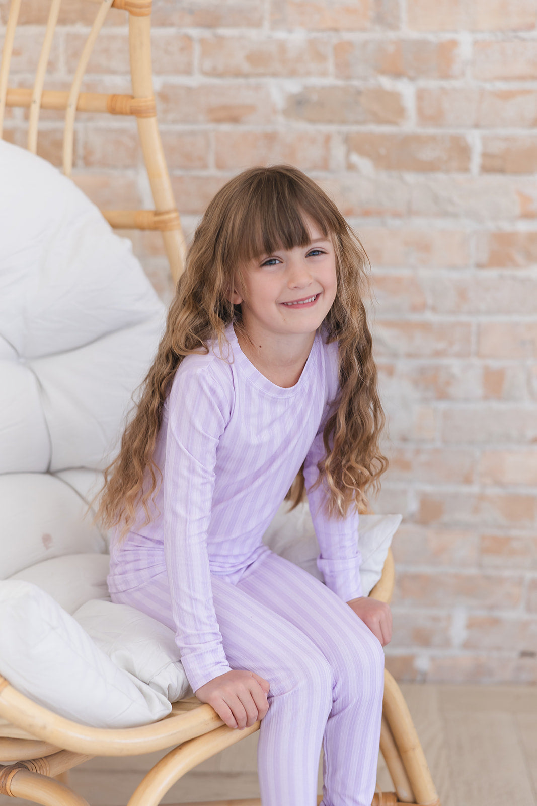 Amelia Ribbed 2-Piece Pajama Set