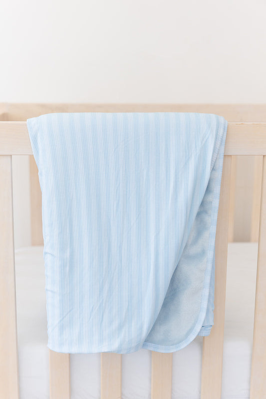 Oliver Ribbed Plush Blanket