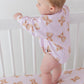 Teddy Cloud Terry Bubble Romper