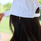Blue Striped Mama Trucker Hat