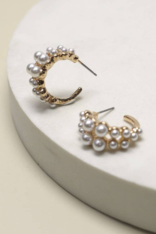 Timeless Treasure Huggie Hoop Earrings