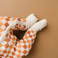 Fall Checkered Bamboo Sleeper