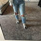 Carly Distressed Mom Jean
