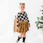 Carmel Velvet | 2-Tiered SKORT