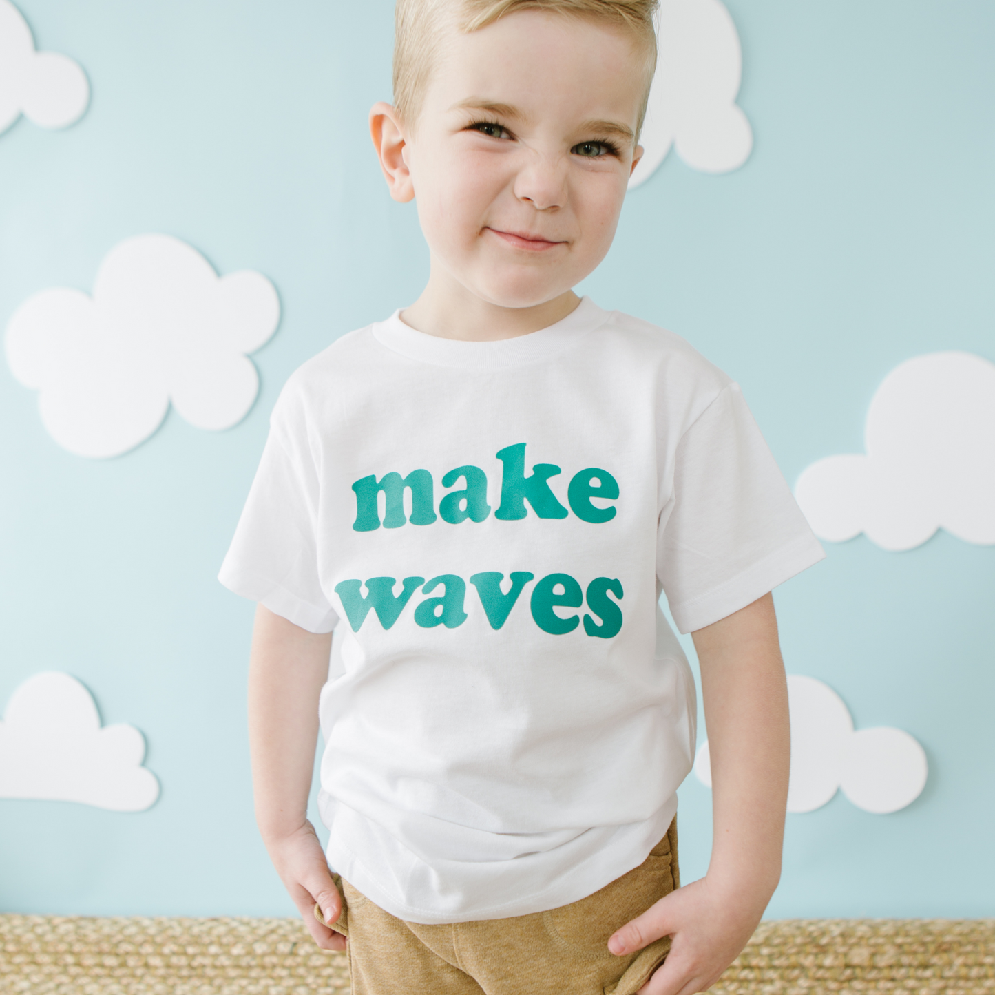 Make Waves Tee- 5 Colors