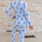 Ever After Ribbed 2-Piece Pajama Set