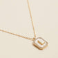 Initial Charm Necklace