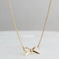 Golden Promise Bow Necklace