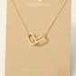 Luxe Link Pendant Necklace