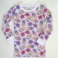 Sweet Swirl Ice Cream 2-Piece Pajama Set