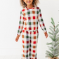 Holiday Plaid | GIRLS WIDE-LEG SET