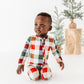 Holiday Plaid | ZIP ROMPER