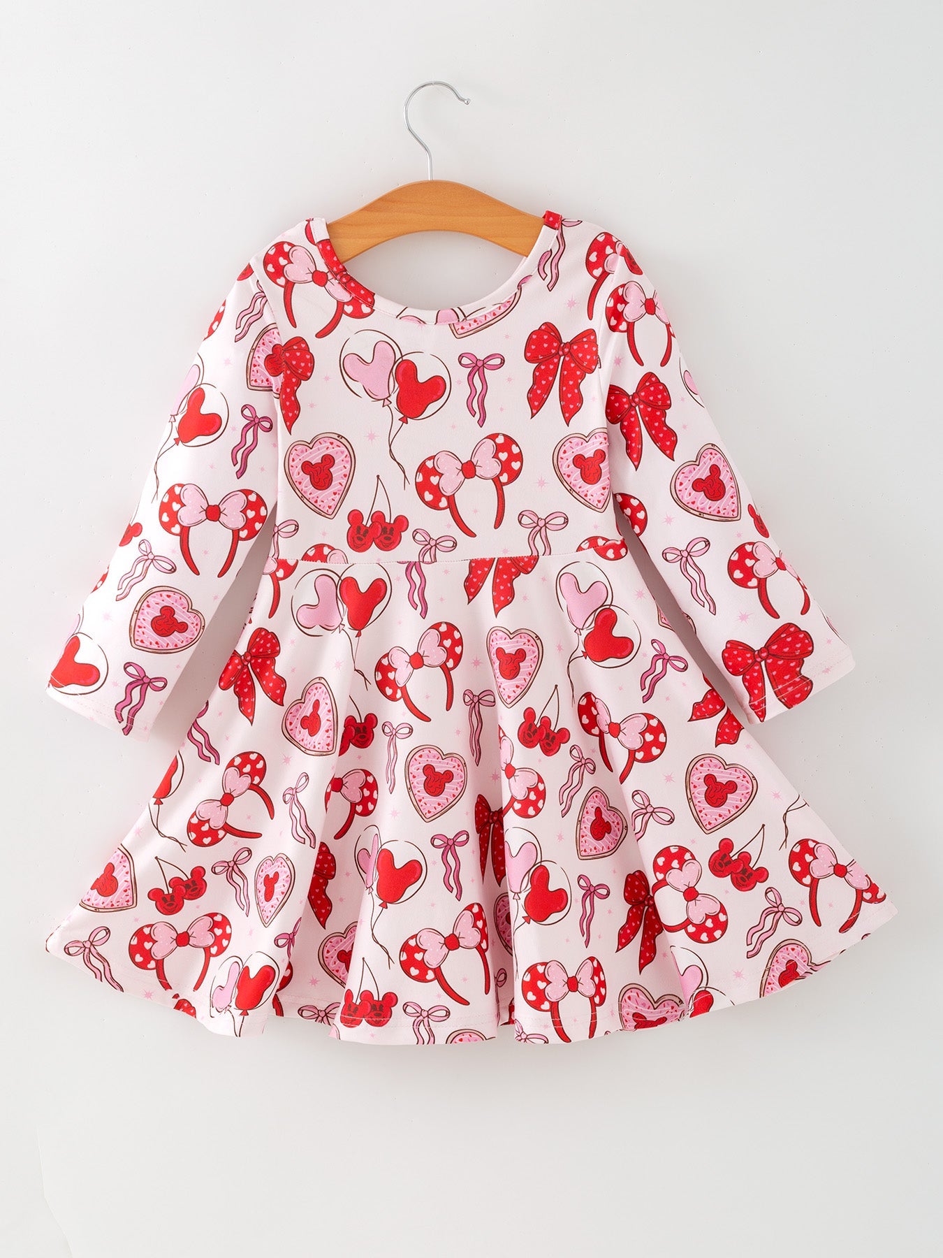 Toddler Girls Valentine Party Dress