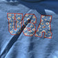 USA Daisy Crewneck Sweatshirt