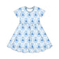 Ever After Ribbed Ruffle Dress