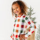 Holiday Plaid | GIRLS WIDE-LEG SET
