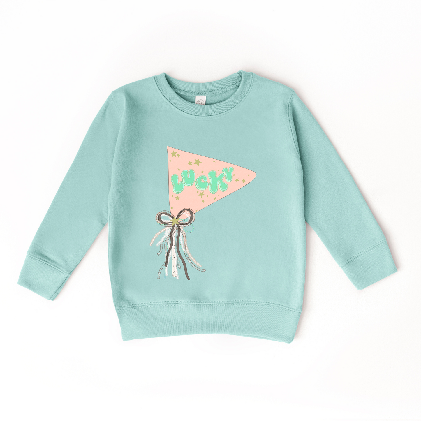 Lucky Girl Flag Sweatshirt