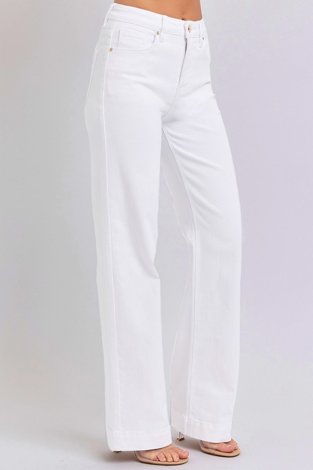 RISEN Blanca High Waist Straight Jeans