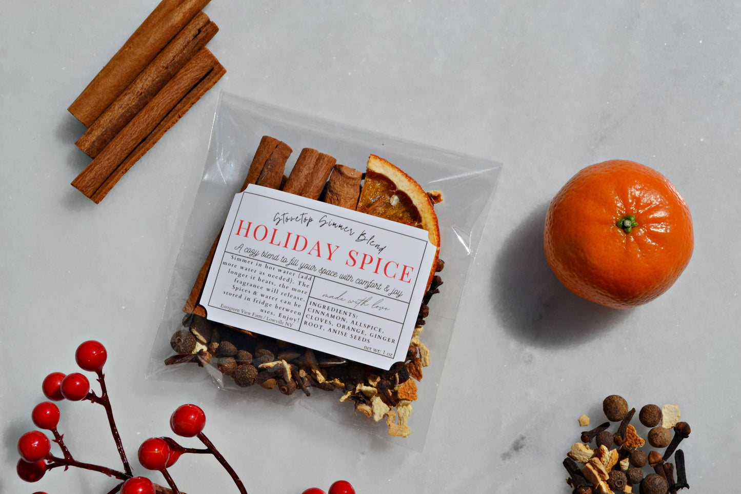 Holiday Spice Stovetop Simmer Blend