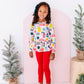 Holly Red | Ribbed SLIM LEGGINGS