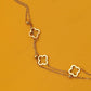 Double Or Nothing Clover Bracelet