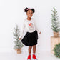 Black Velvet | 2-Tiered SKORT