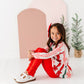 Holly Red | Ribbed SLIM LEGGINGS