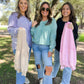 Best Selling Elliott Exposed Seam Sweatshirt in Five Colors