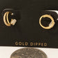 Double Or Nothing Threader Hoop Earrings