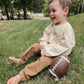 Cream ‘Gameday’ Crewneck Sweatshirt