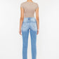 Kan Can Shay High Rise Skinny Straight Jeans