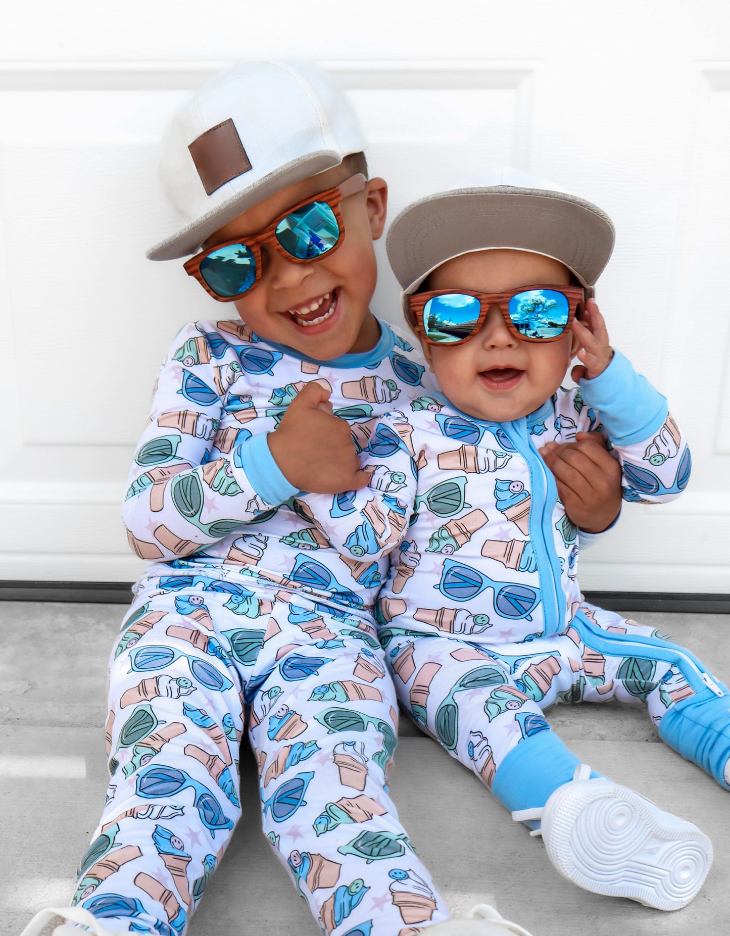 Sweet Dude Ice Cream 2-Piece Pajama Set
