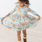 Vintage Vibes 3/4 Pocket Twirl Dress